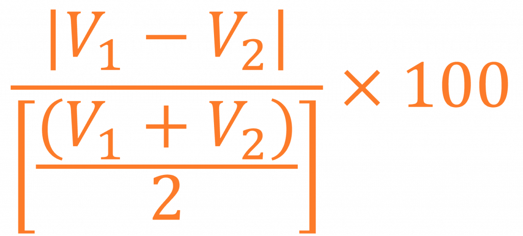 Percentage Difference Calculator Just Calculate It